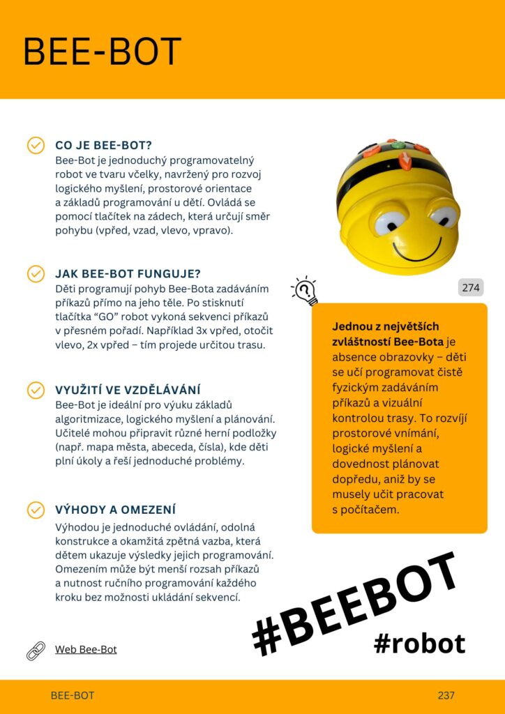 Ukázka z kapitoly robotické pomůcky
